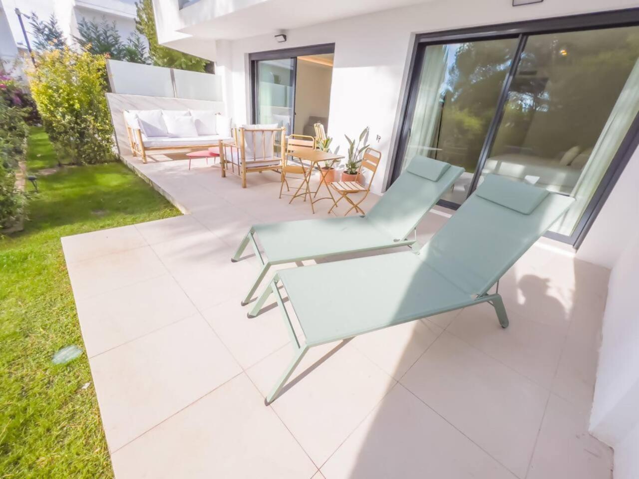 Bajo Con Jardin En La Milla De Oro Apartamento Marbella Exterior foto